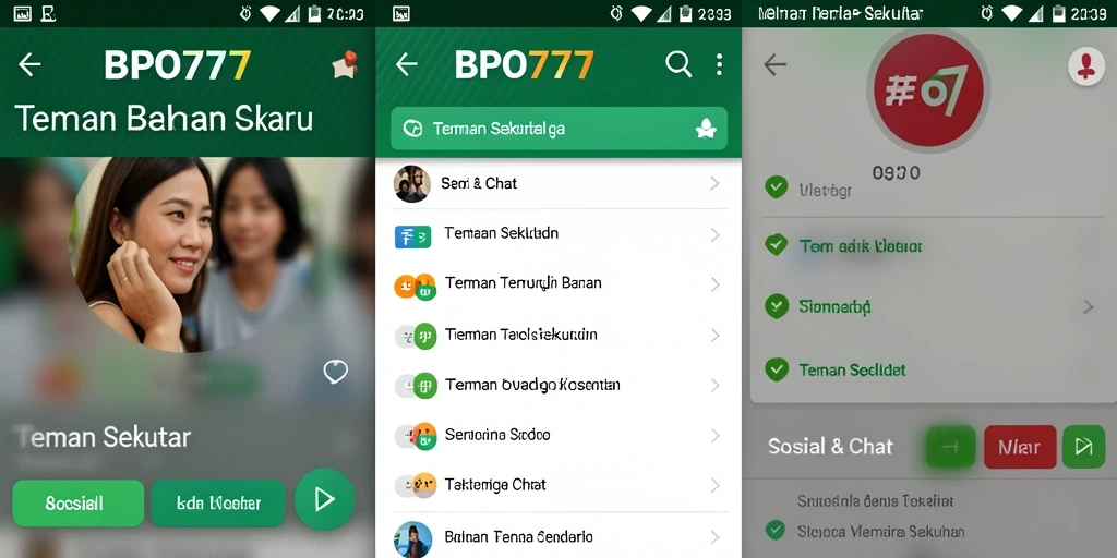 Tampilan antarmuka BPO777 yang menarik dan fungsional.