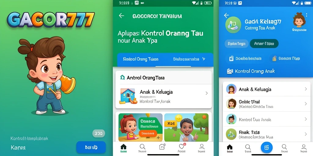 Tampilan antarmuka GACOR777 yang bersih dan fungsional.