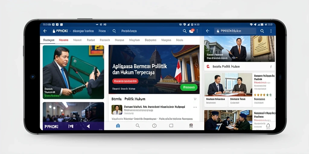 Antarmuka aplikasi PPHOKI yang modern dan informatif.