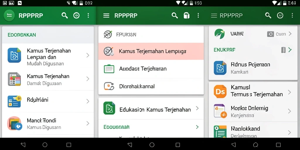 Tampilan antarmuka RPRPRP yang sederhana dan fungsional untuk terjemahan.