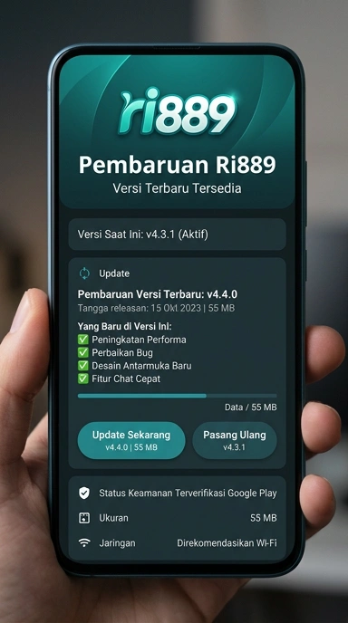 Riwayat Versi Aplikasi ri889 untuk Android
